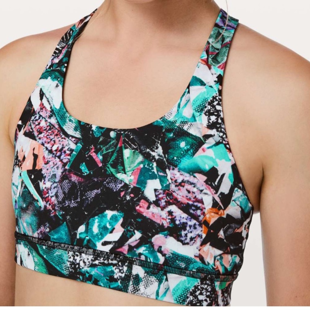 lululemon athletica‎ Time To Sweat Bra - Color Crush Multi size 10